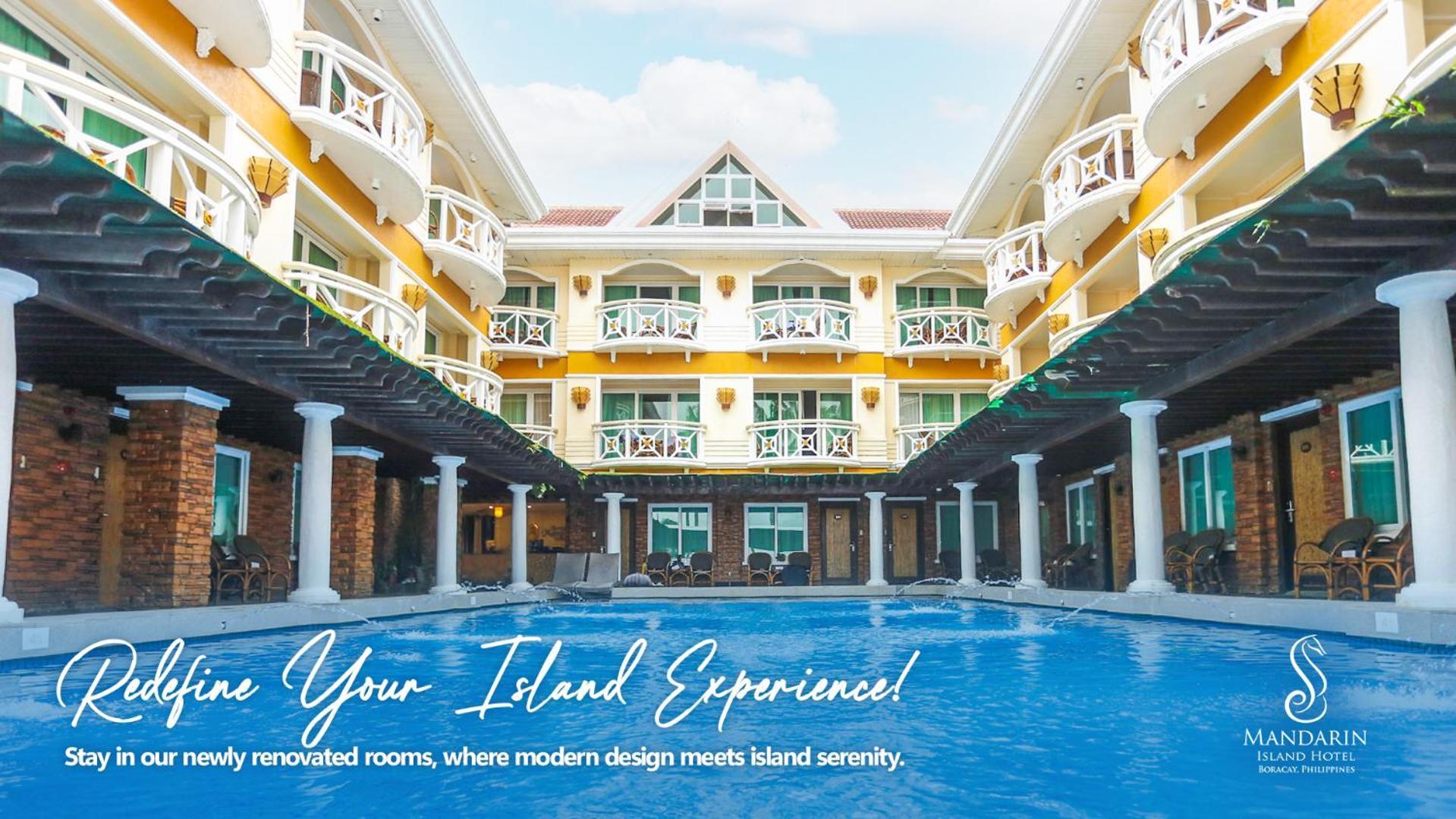 Boracay Mandarin Island Hotel Balabag  Dış mekan fotoğraf